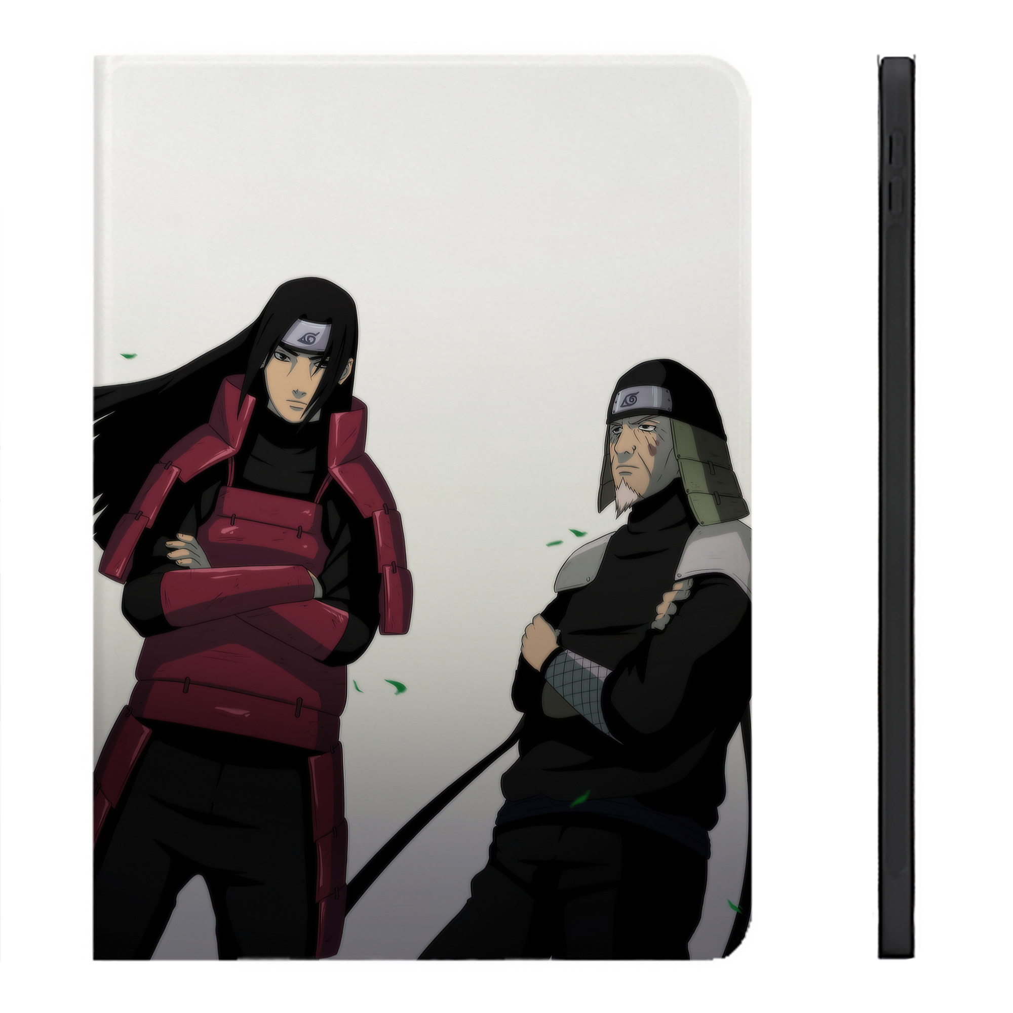 （画像用） NARUTO -ナルト- NARUTO -ナルト- 疾風伝 IPadケース ペンホルダー付き ブックスタイルデザイン